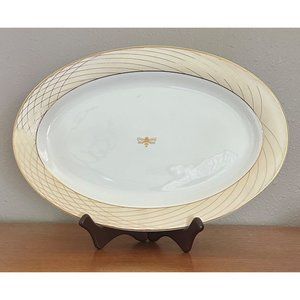 Mary Kay - 50th Golden Anniversary Bumblebee Serving Platter ~ 14.5" (2013)